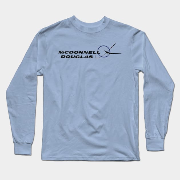 McDonnell Douglas Long Sleeve T-Shirt by MindsparkCreative